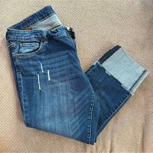 Kut from the cloth women’s 18W ankle cuffed jeans